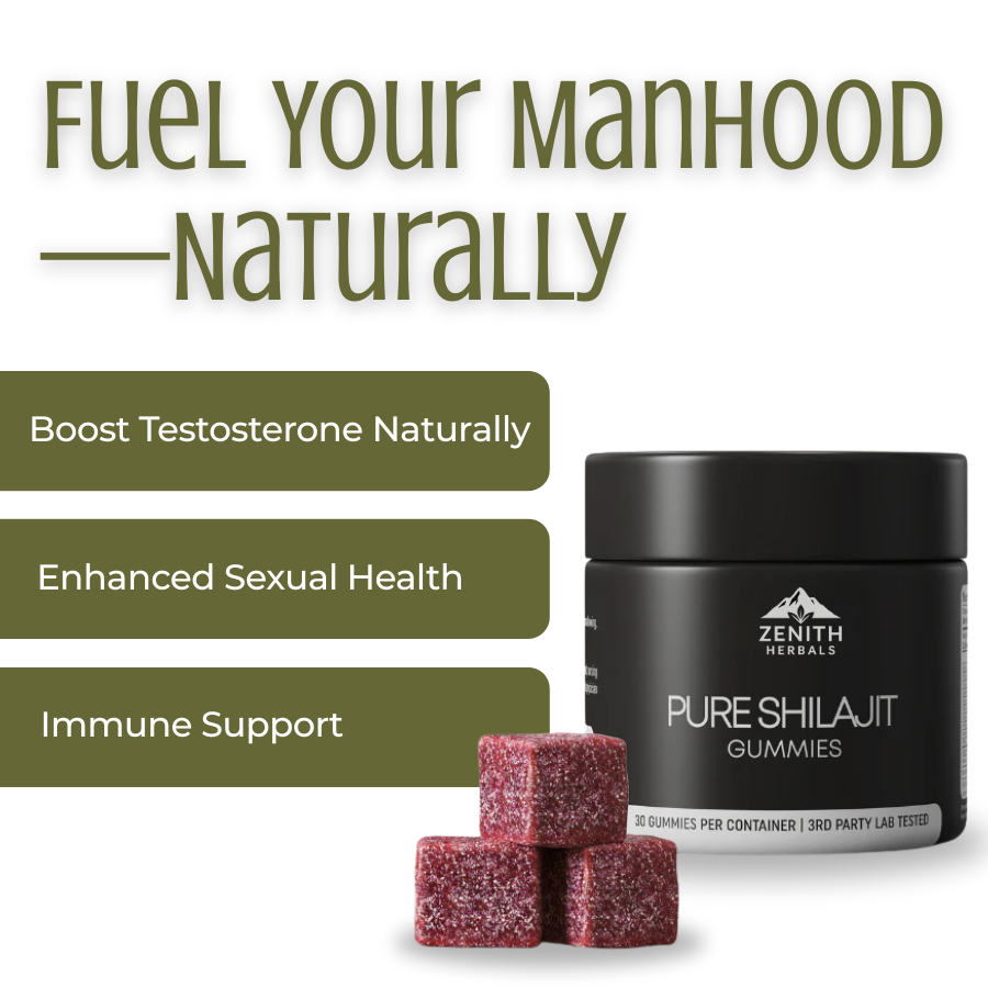 Zenith Herbals Pure Shiljit Gummies