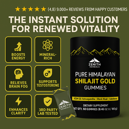Himalayan Pure Shilajit Gold Gummies