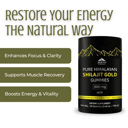 Himalayan Pure Shilajit Gold Gummies