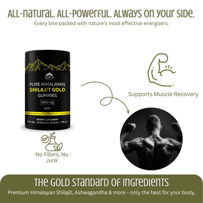 Himalayan Pure Shilajit Gold Gummies